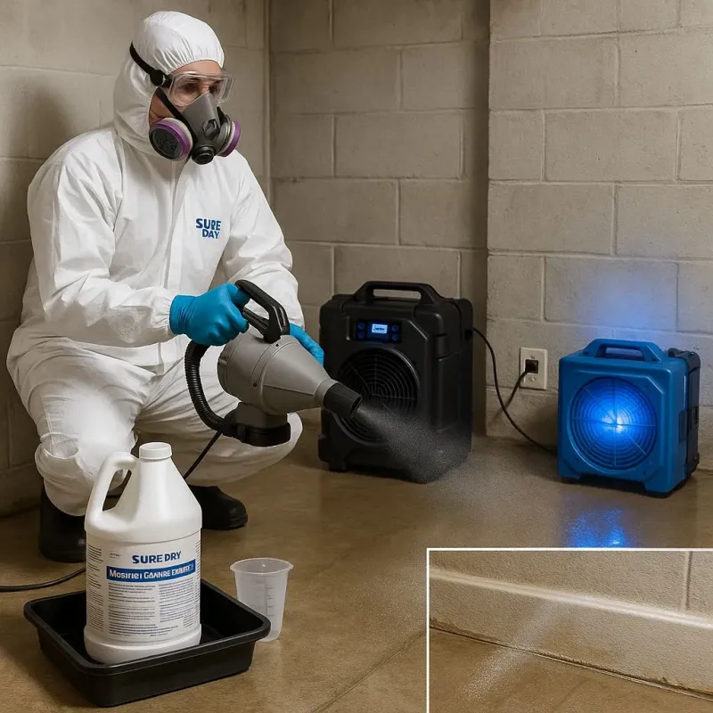 Sanitization and Odor Removal process in Matawan, NJ