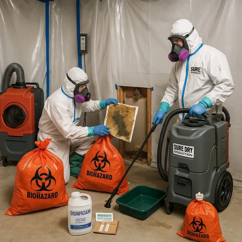 Contaminated Water Handling Protocols process in Matawan, NJ