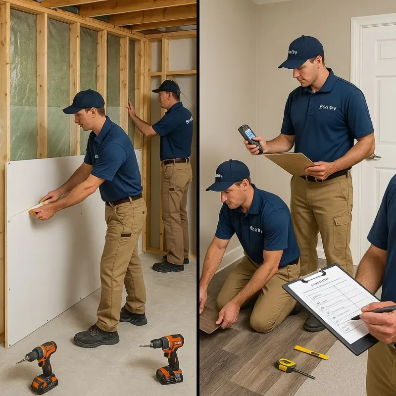 Repairs and Reconstruction process in Matawan, NJ